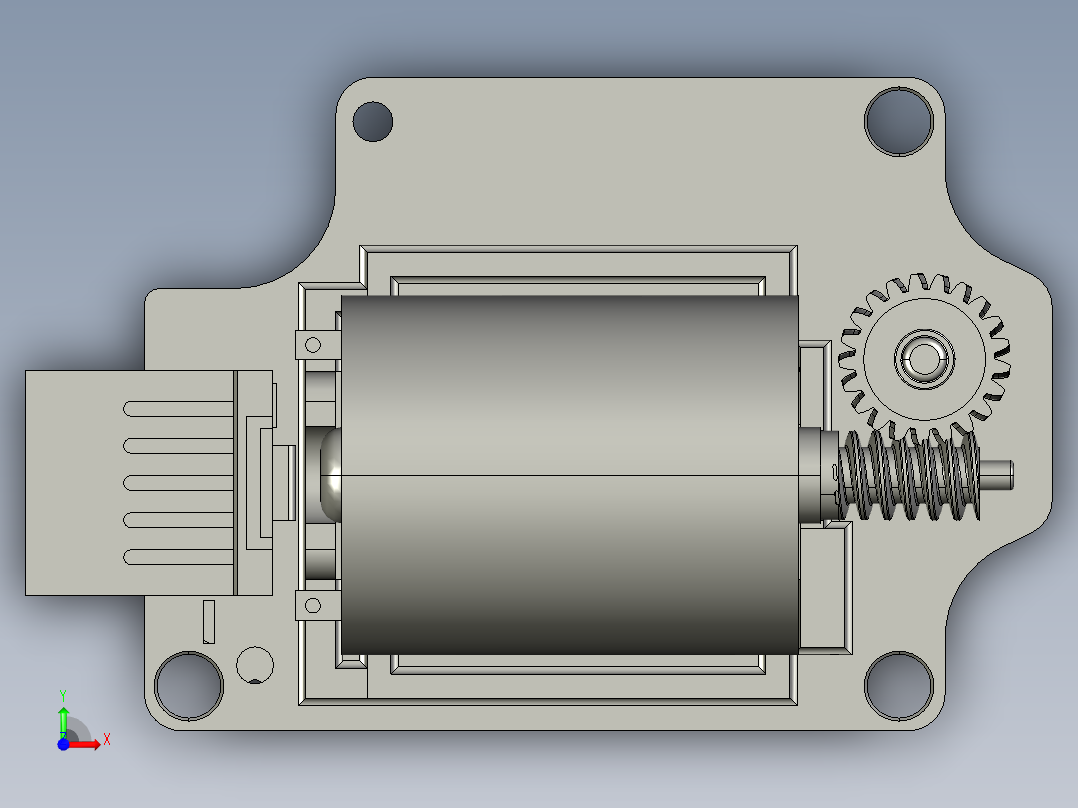 运动机构5前视图