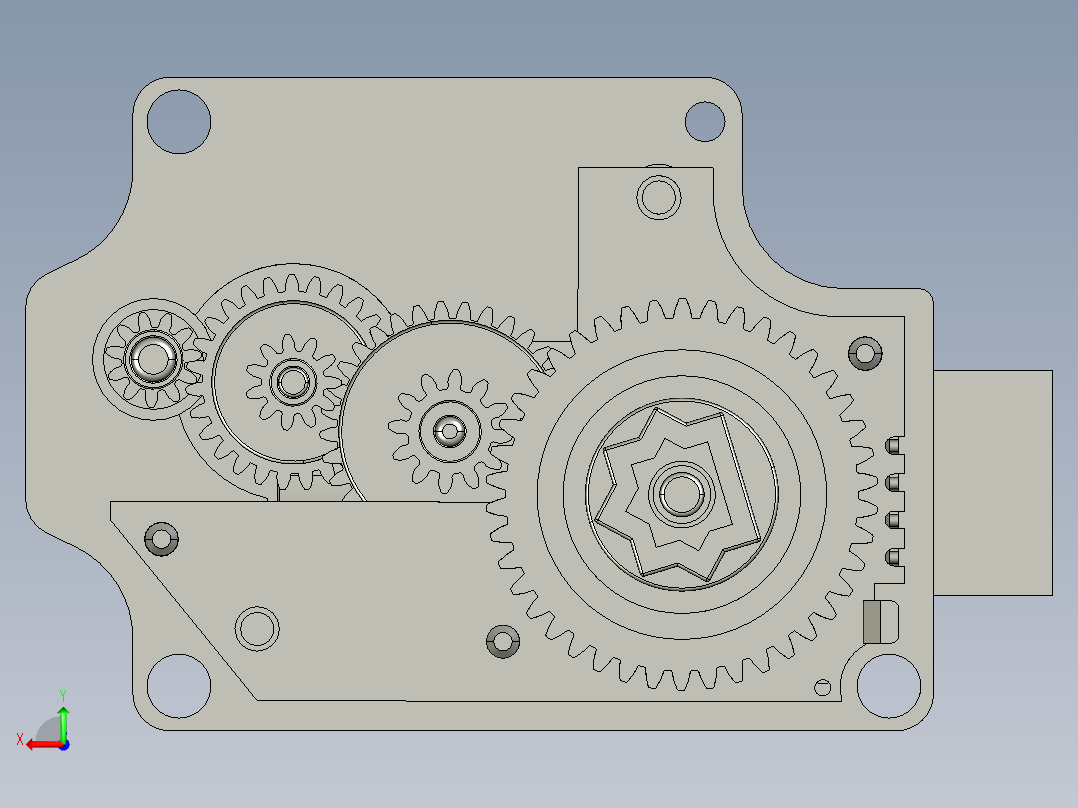 运动机构5后视图