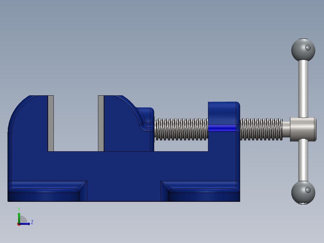 台钳 (41)左视图