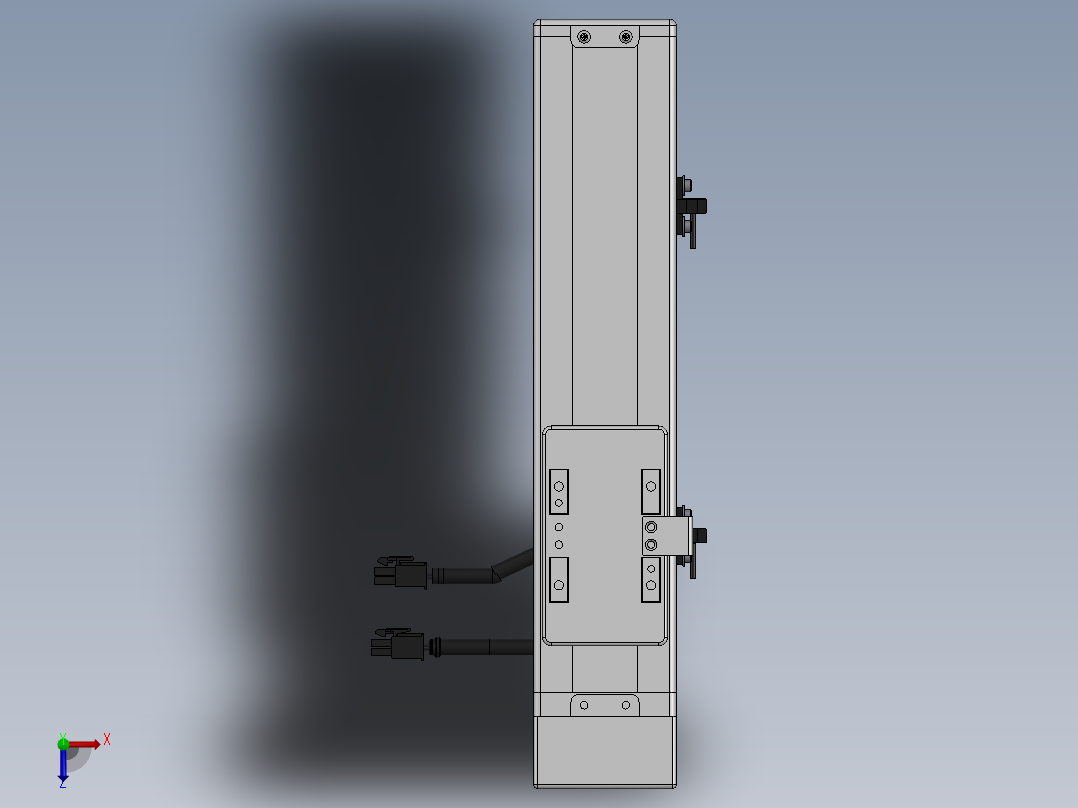 精密模组MY60-T10-150L-BM-P10-C4-C俯视图