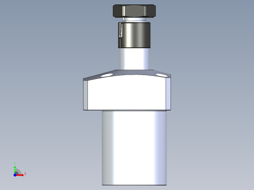 KOSMEKLHA0400-SR-Y30_R01多系列多零件图纸模型前视缩略图