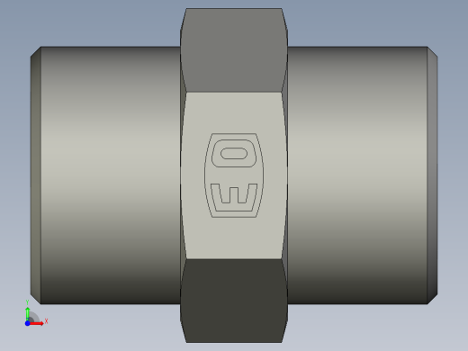 卡套式工业通用硬管接头EO Union G16SCFX前视缩略图