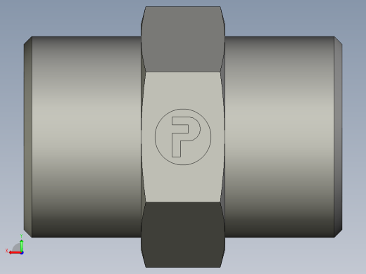 卡套式工业通用硬管接头EO Union G16SCFX后视缩略图