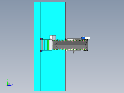 果蔬清洗线设计左视缩略图