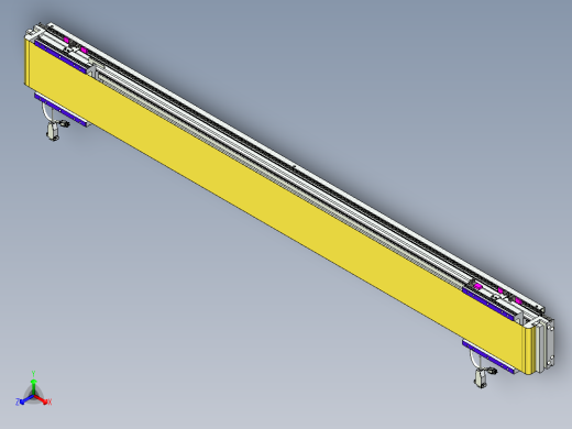 威洛博VL系列3d模型模组2VL14S2Y-S1300正等轴测缩略图