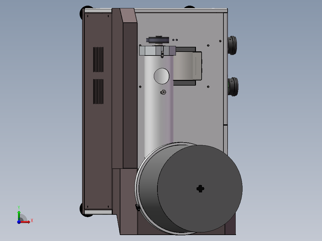 全自动智能台式面条机sw16前视图