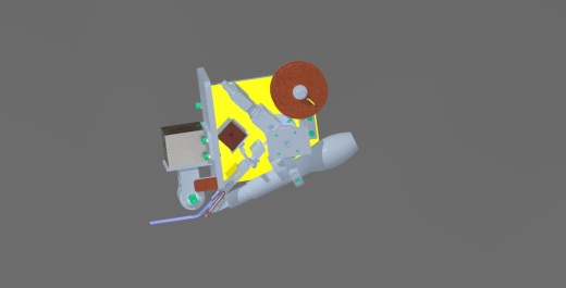 自动纤维带铺放头