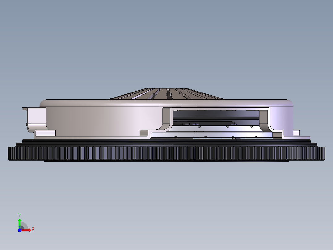 摩擦离合器前视图