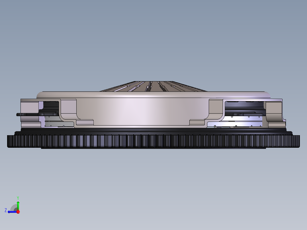 摩擦离合器右视图