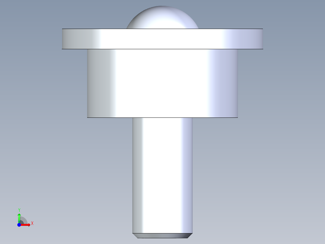 牛眼轴承SP-8FL前视图