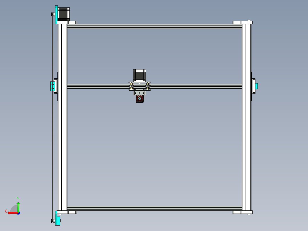 B2004544-激光雕刻机后视图