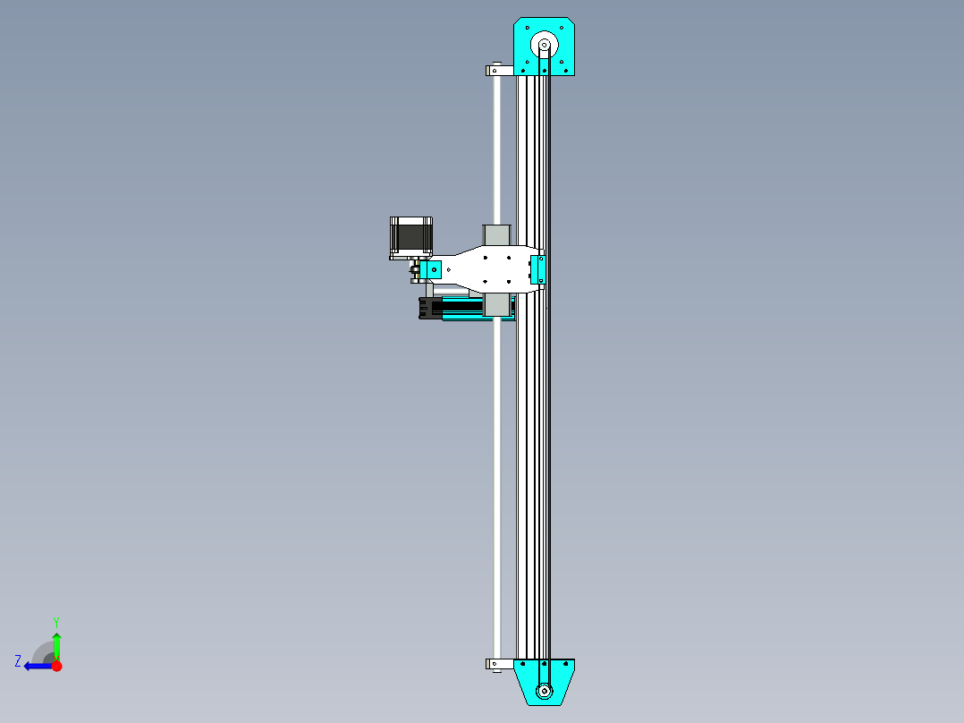 B2004544-激光雕刻机右视图