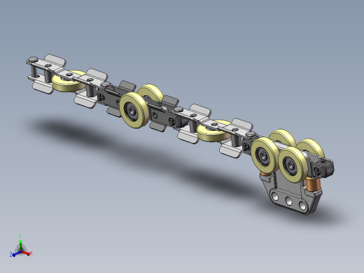 悬挂式传送带链