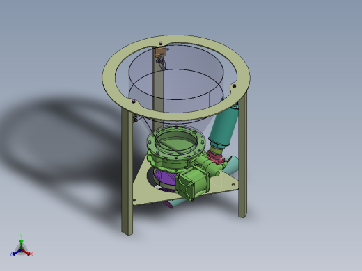 称重下料罐  sw22正等轴测缩略图