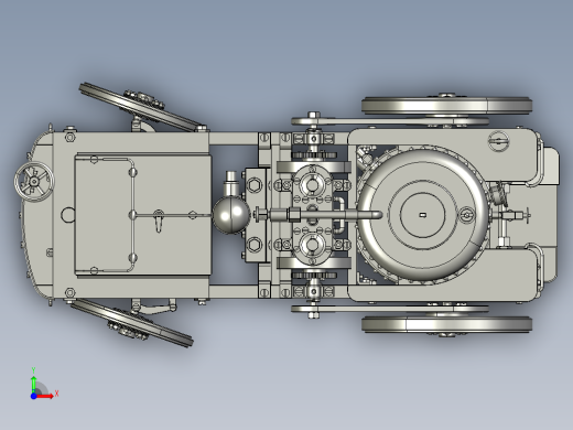 1908年蒸汽机消防车a-fire-engine-1908-j-a-m-de-模型格式为 stp前视缩略图