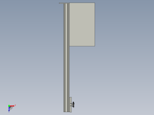 料头处理总成俯视缩略图