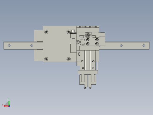 装配体-卡簧送料机构后视缩略图