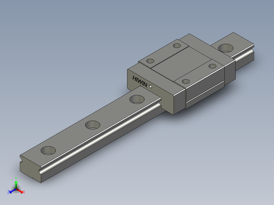 MGN12CQ正等轴测图