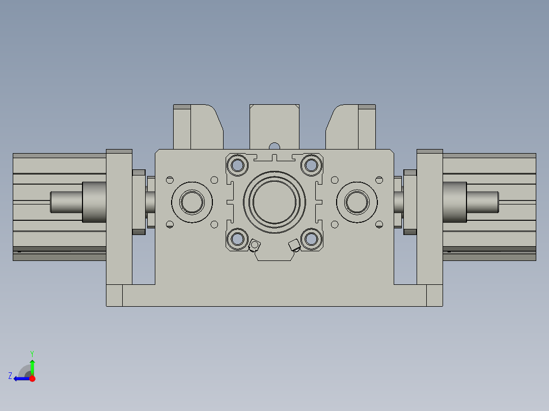 等离子清洗工位右视图