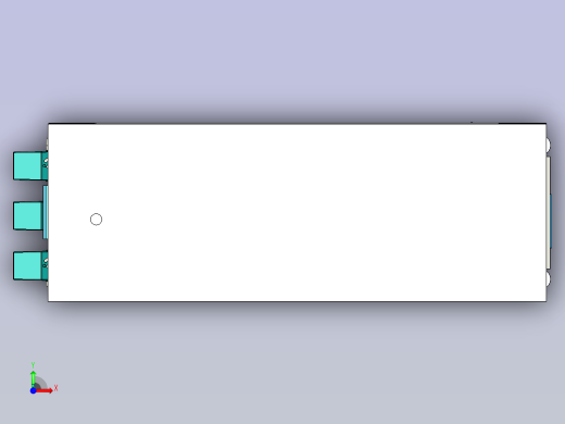 大型非标设备配电柜设计前视缩略图