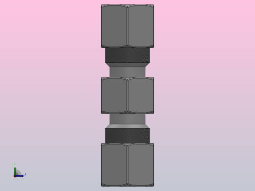 SKU 联管直二通卡套接头[SKU 04]左视缩略图
