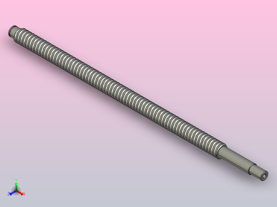 滚珠丝杠R20-5T3-PFSIEE1-345-430主视图