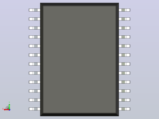 106x SOIC 封装（小外形集成电路）SOIC127P1420X370-24N后视缩略图