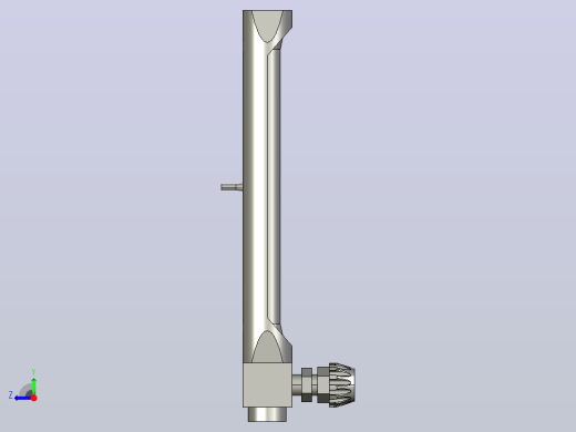 流量计 asa 型号 E 12 NPT，带针阀右视缩略图