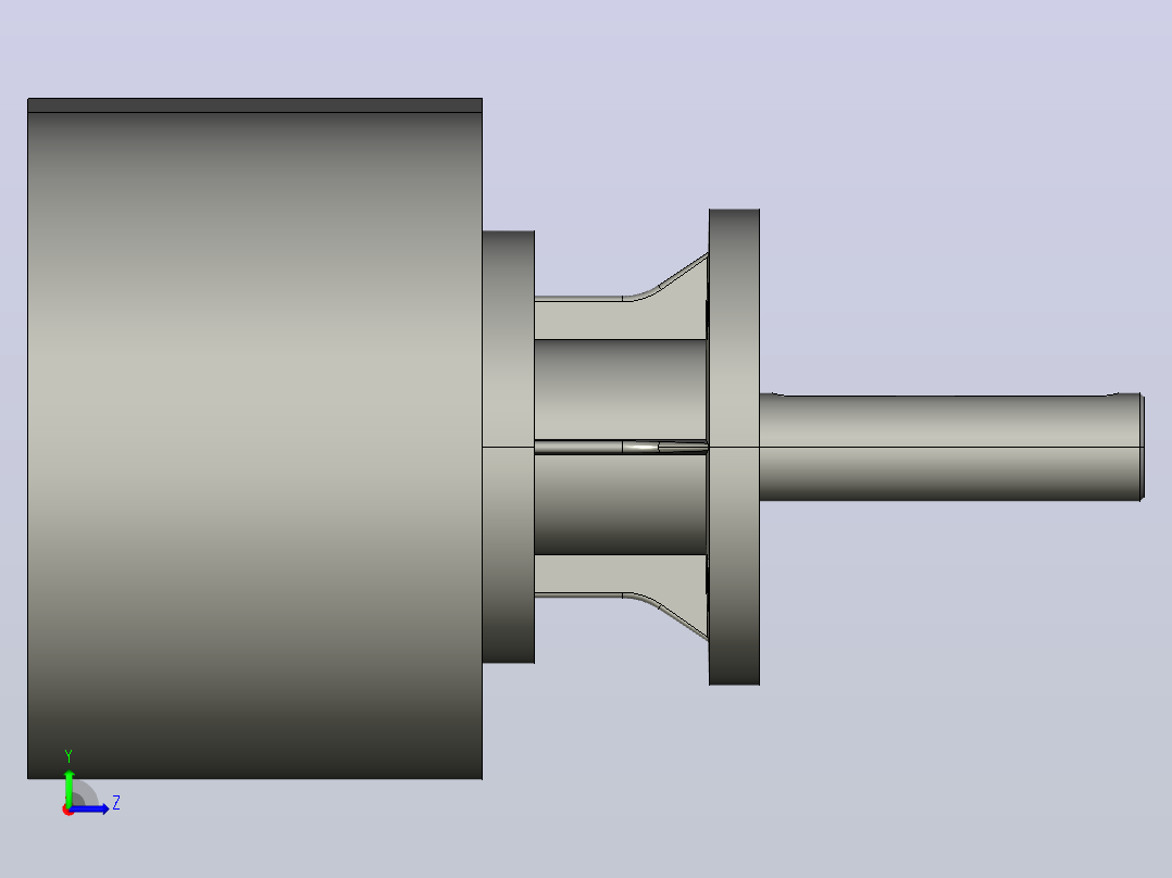 YHEB325LP-WF-RV050-C1 YHTL103WF专用全包头部驱动左视图