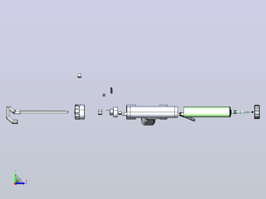 密封胶喷枪左视缩略图