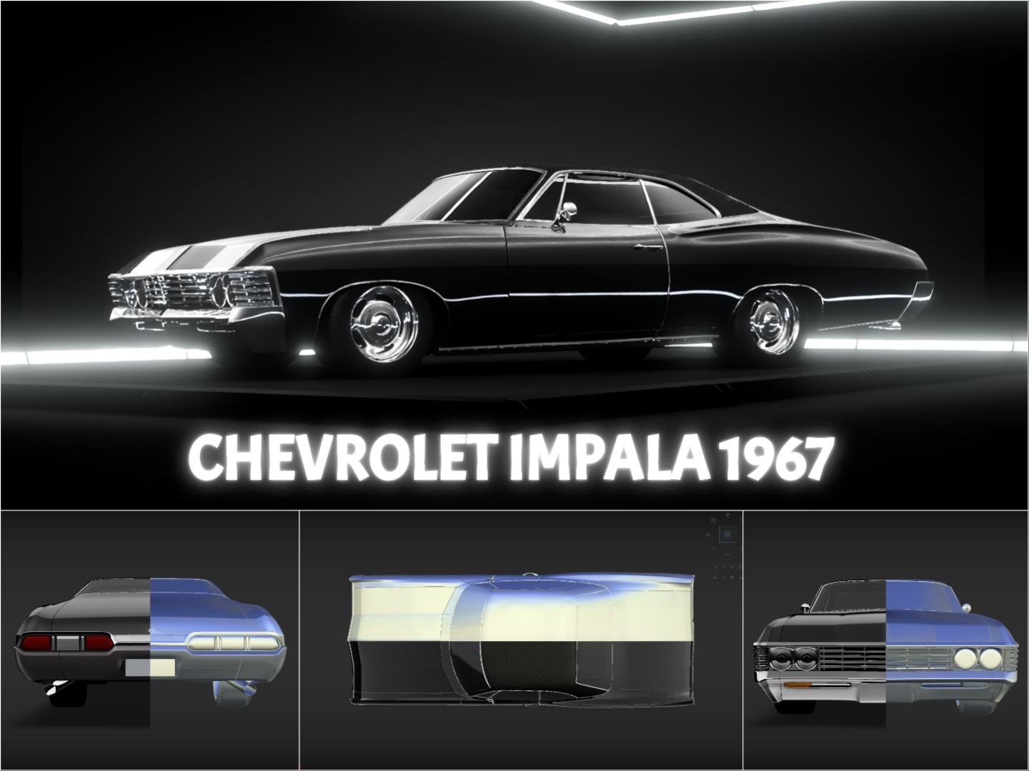 雪佛兰 Impala 1967 款...zip.zip