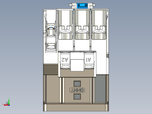 NC5-2511～3811交流接触器三维模型202204后视缩略图