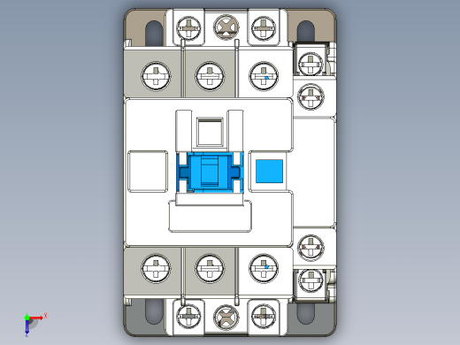 NC5-2511～3811交流接触器三维模型202204俯视缩略图