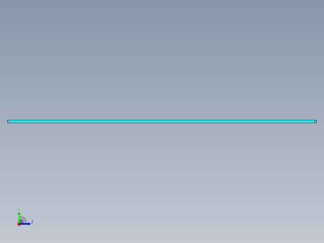 铝板360x256x3左视图