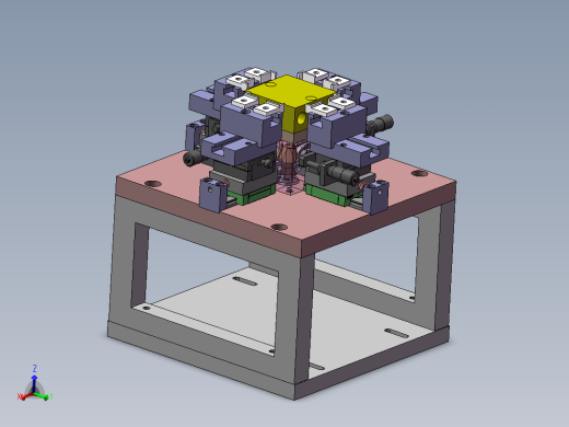 校正机构夹具sw18可编辑