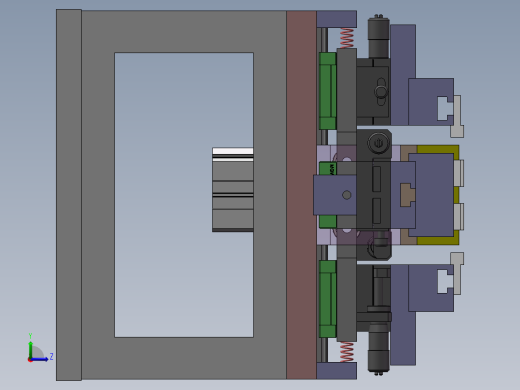 校正机构夹具sw18可编辑左视缩略图