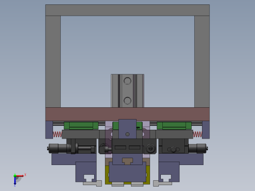 校正机构夹具sw18可编辑俯视缩略图