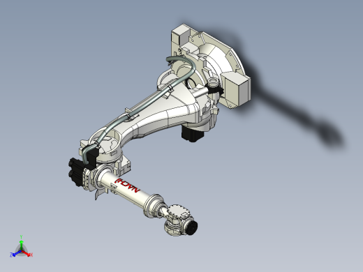 那智机器人nachi sra166 166kg 6axis industrial robot