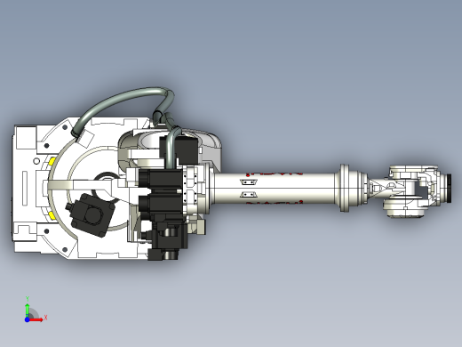 那智机器人nachi sra166 166kg 6axis industrial robot前视缩略图