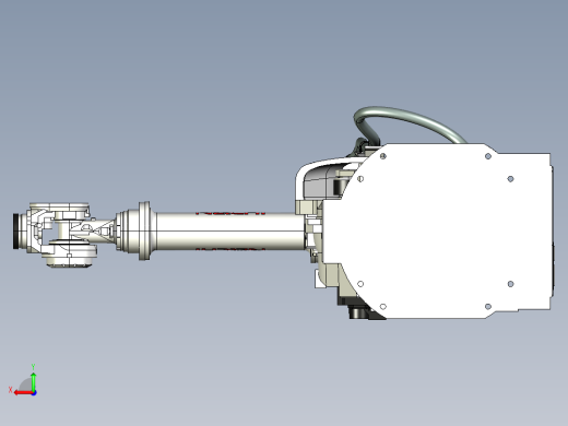 那智机器人nachi sra166 166kg 6axis industrial robot后视缩略图