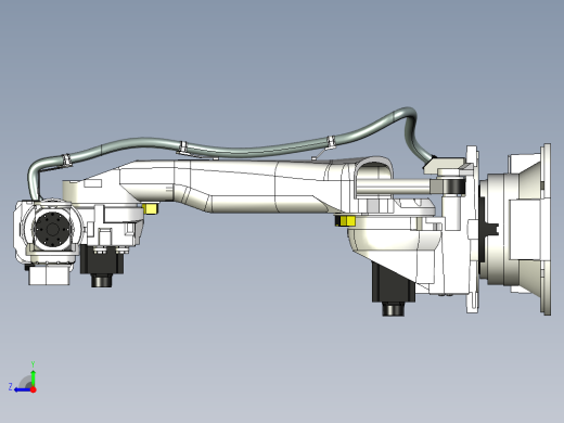 那智机器人nachi sra166 166kg 6axis industrial robot右视缩略图