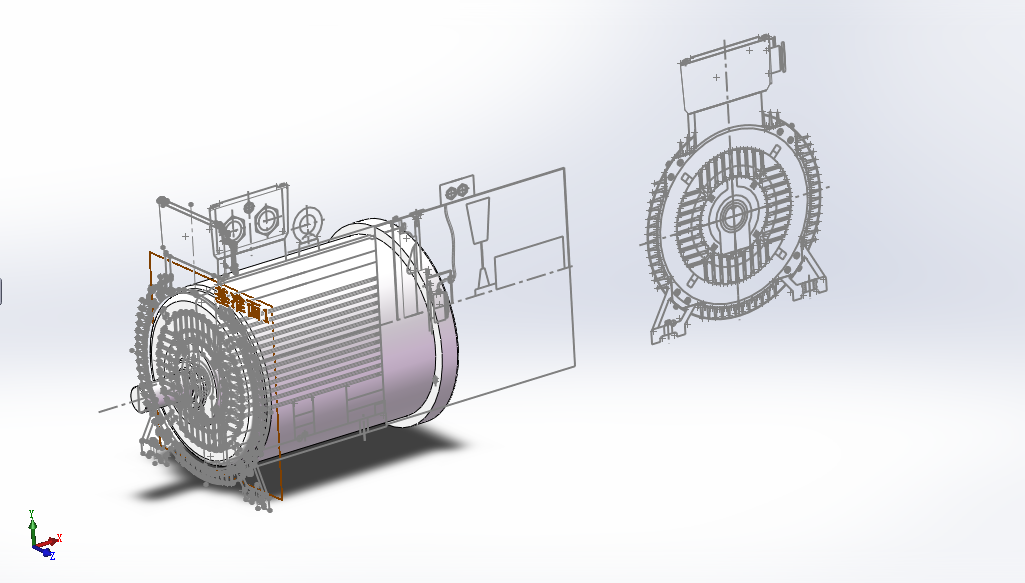 j70电动驱动钻机绞车设计(sw10+说明书+cad)