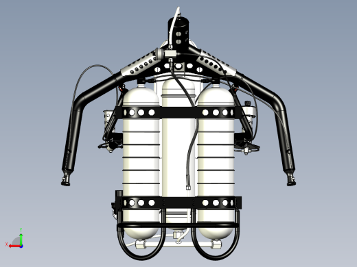 火箭背包飞行器后视缩略图
