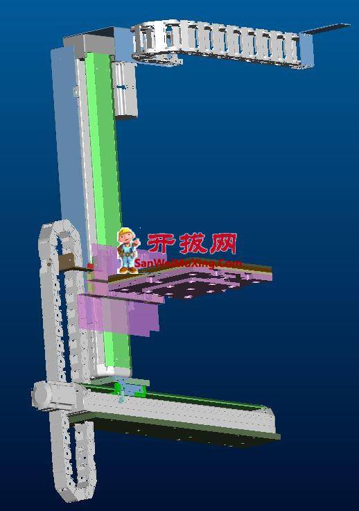 多层陶瓷电容预热清扫机2DCAD+BOM清单proe4.0 可编辑缩略图