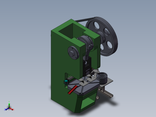 冲床自动送料系统3D图纸 T413