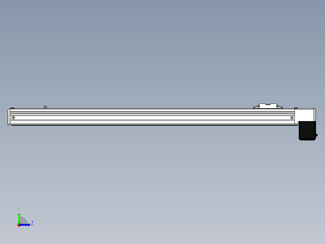 Toyo东佑达直线模组-ETB5-550-BM-A42M左视图
