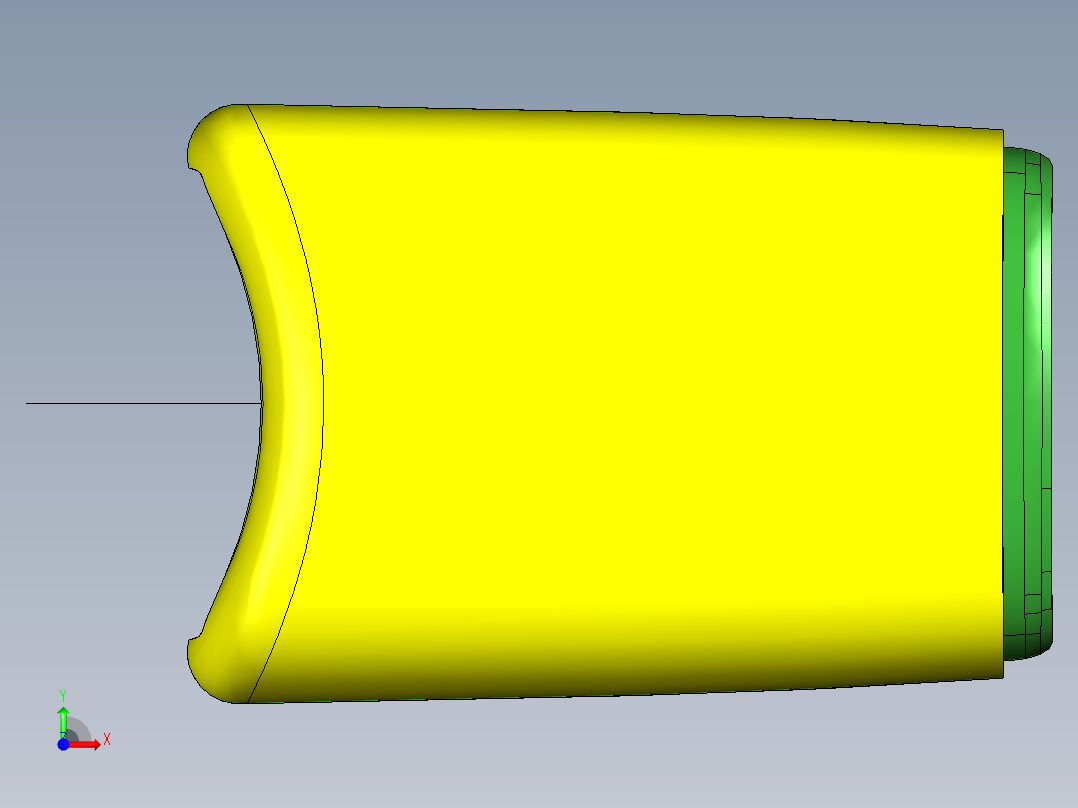半自动手贴标机前视图
