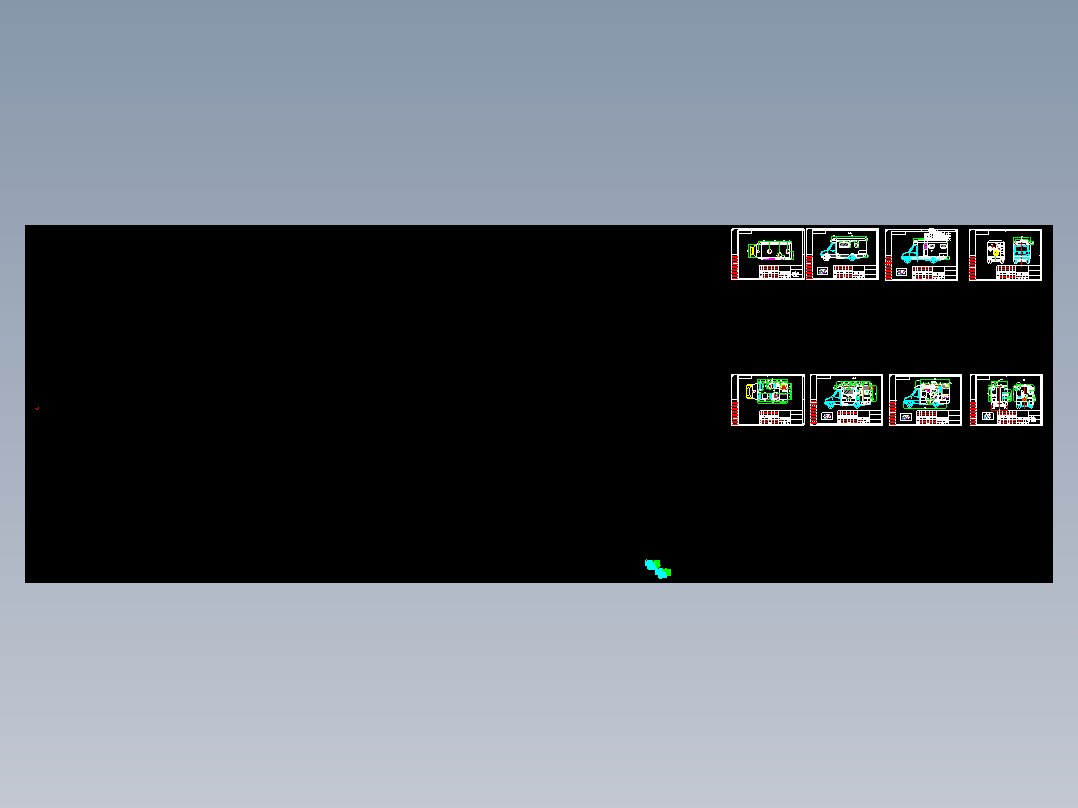 QC087-RL5040XLJ旅居车改装设计房车系列汽车类设计[全套CAD和文档]