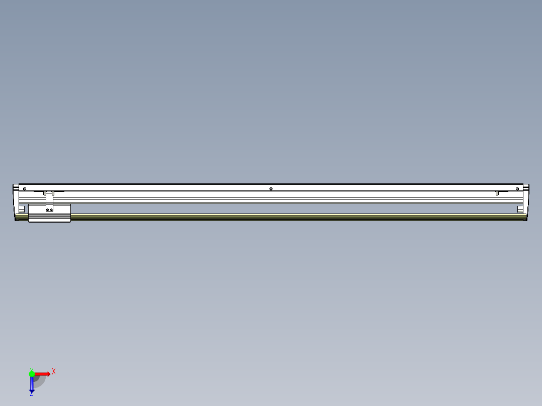 威洛博VL系列3d模型模组VL22H1Y-S1150俯视图