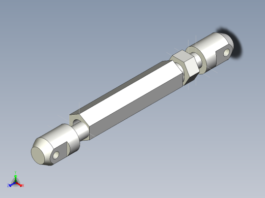 鏈條螺絲(Double End)CBD1-3D多系列多零件图纸模型